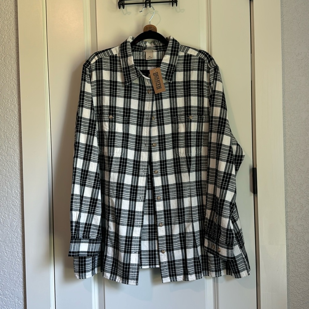 Duluth Trading Company Free Swingin’ Flannel shirt